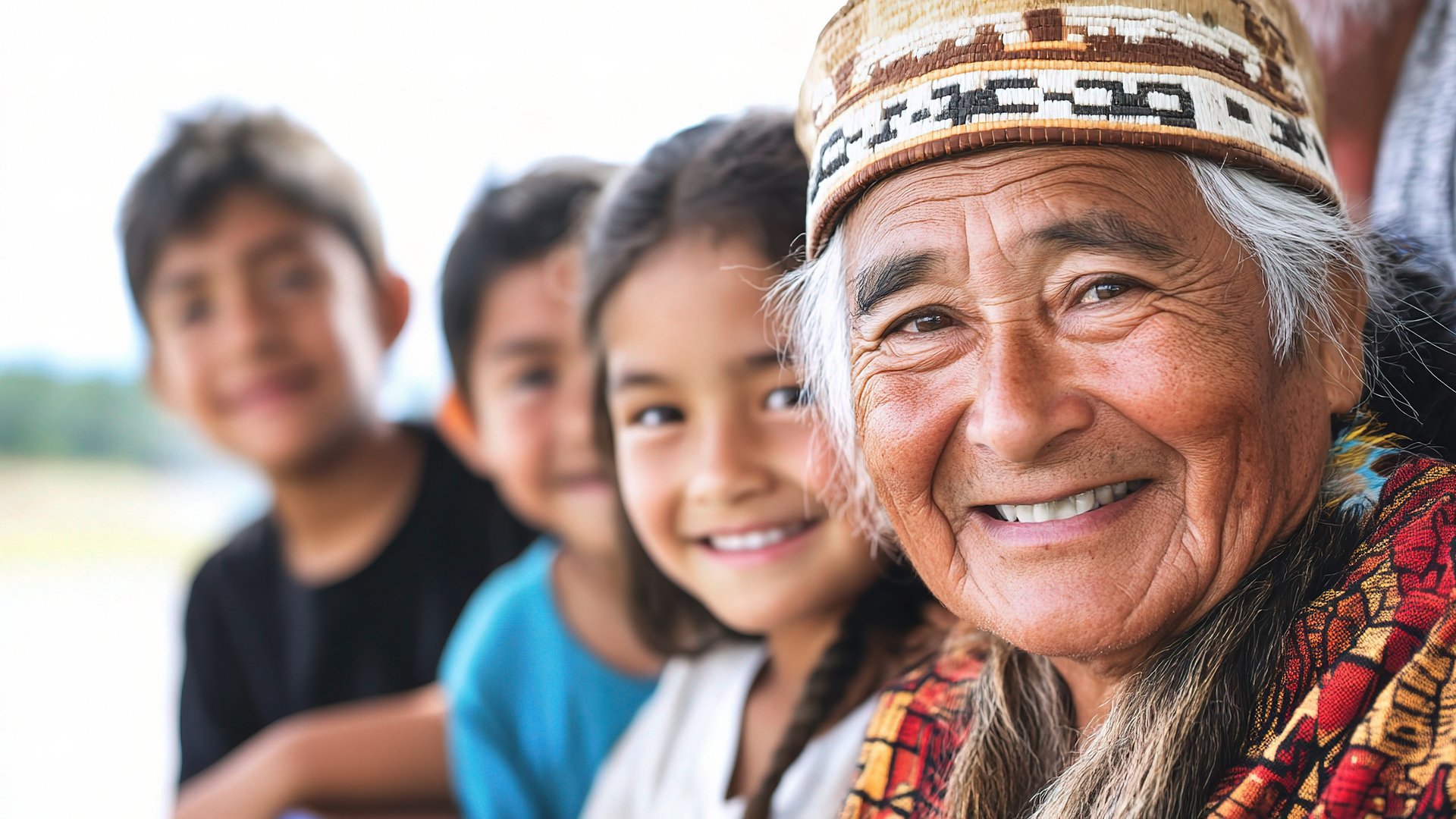 Stock First Nation Family