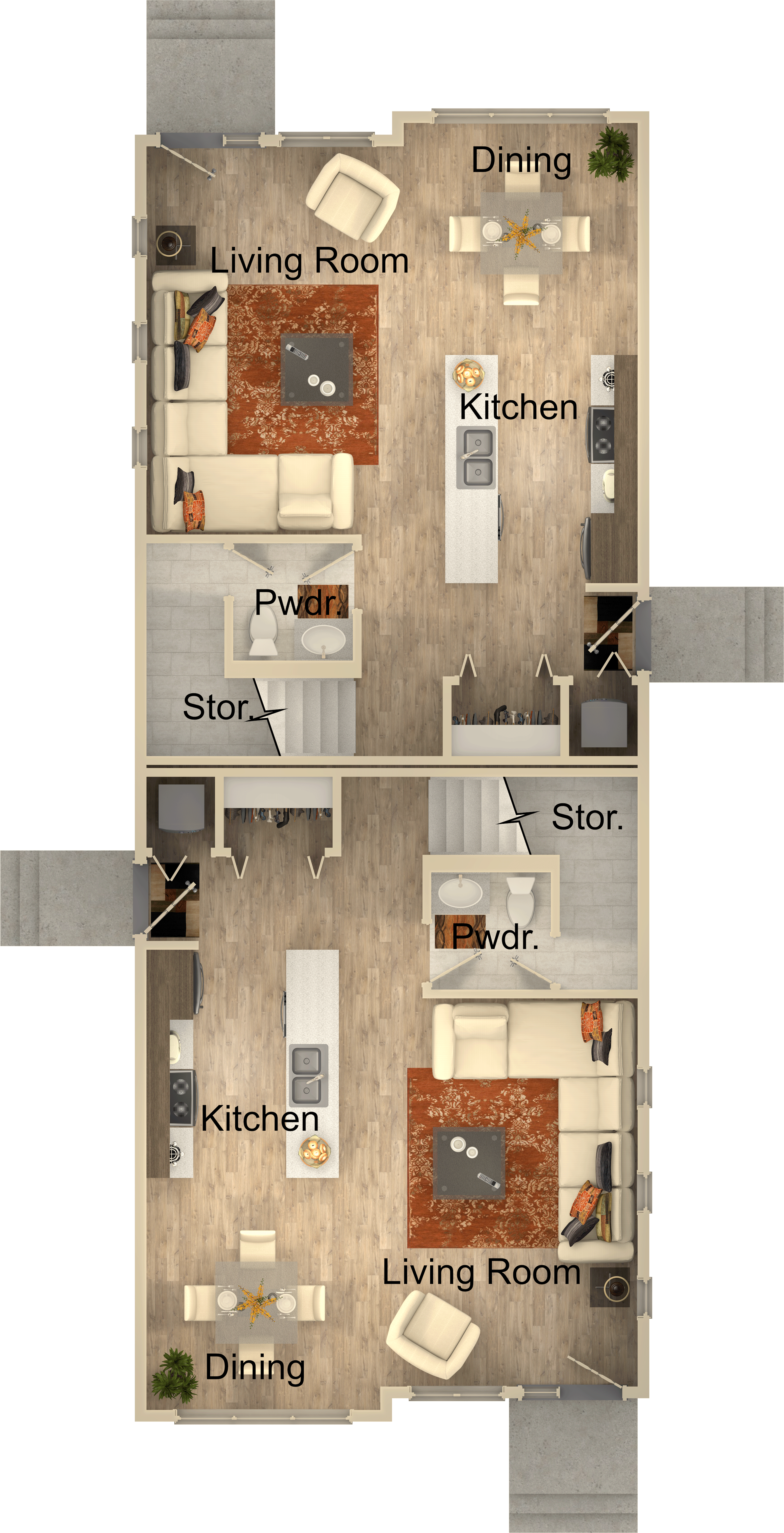 Apex Unit A B Home Plan Nelson Homes