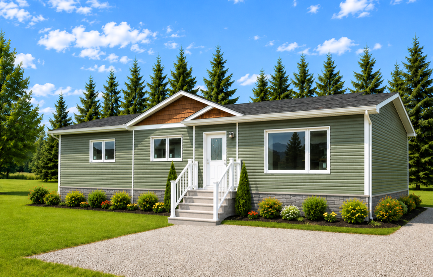 Gladstone Exterior 1 Evergreen