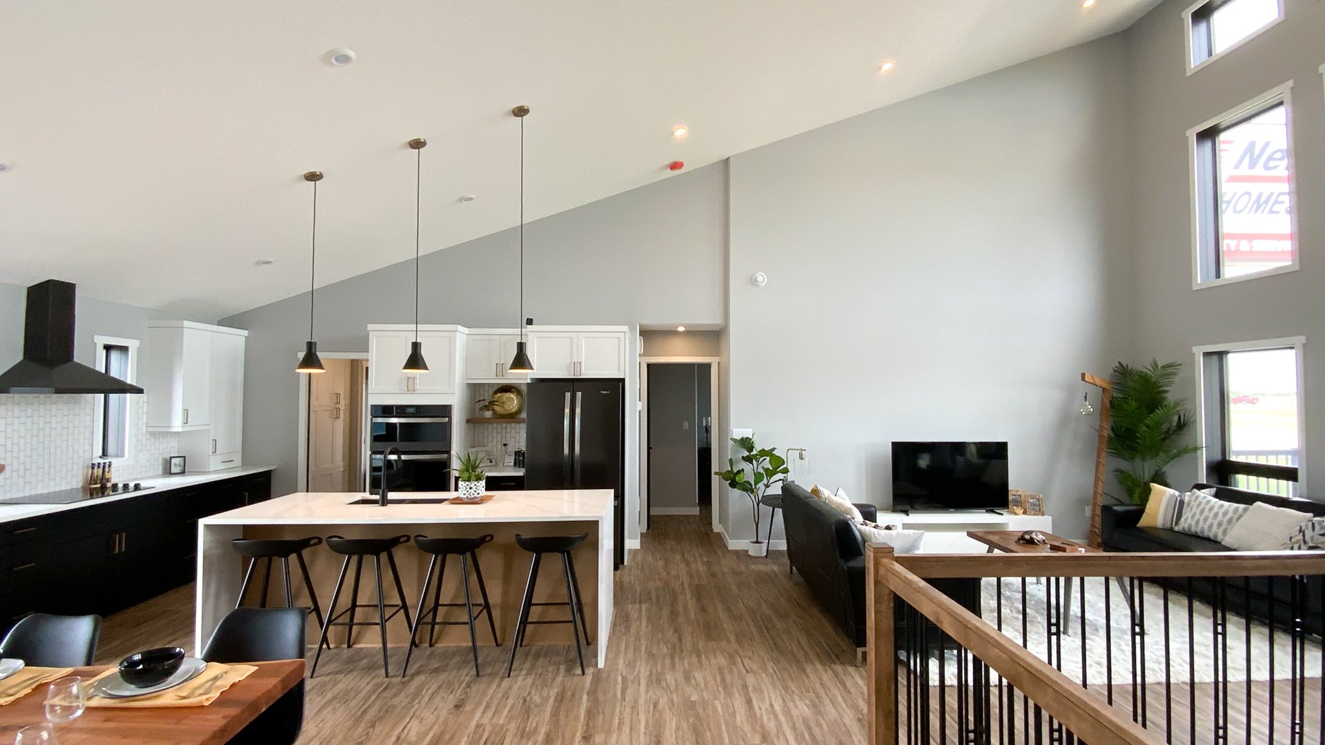High ceiling in a beautiful modular home.jpg