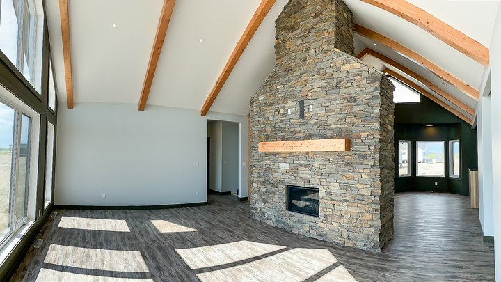 Valemount Beams and Fireplace nelson homes.jpg